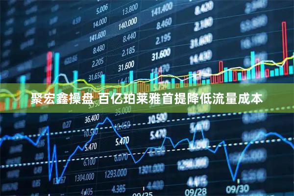 聚宏鑫操盘 百亿珀莱雅首提降低流量成本
