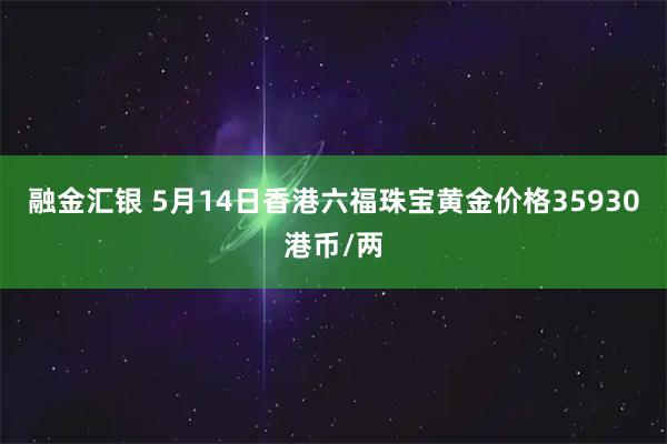 融金汇银 5月14日香港六福珠宝黄金价格35930港币/两