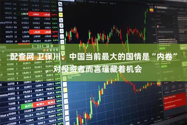 配查网 卫保川：中国当前最大的国情是“内卷”，对投资者而言蕴藏着机会